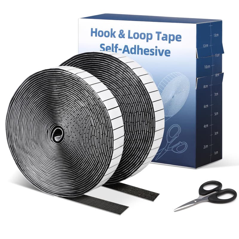 Bande Adhésive Double Face Euqvunn - 2 Rouleaux de 8 m x 2 cm pour Bricolage et Fixation