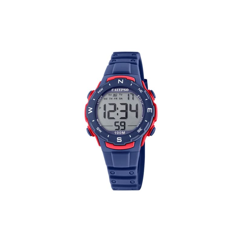 Montre Digitale Enfant Calypso - Étanche 10 ATM, Chronomètre et Alarme