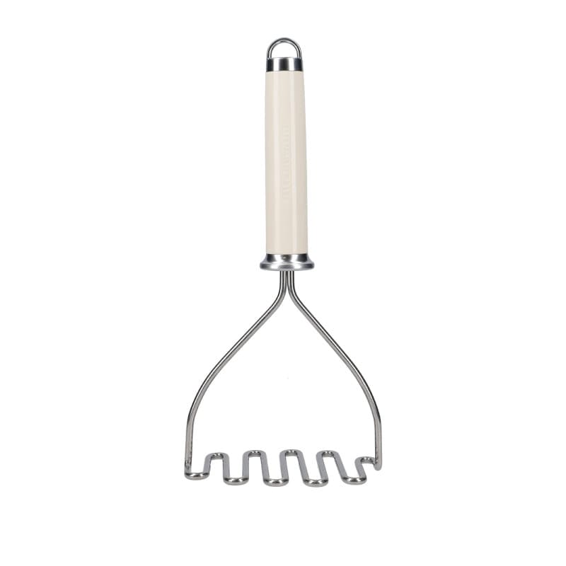 Presse-Purée Manuel en Inox KitchenAid - Couleur Crème D'amande