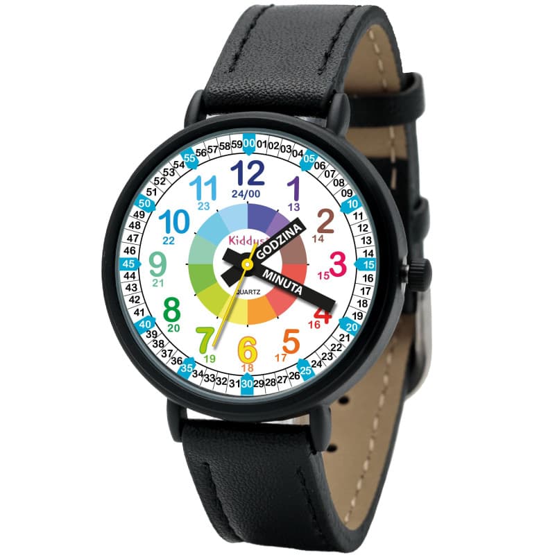Montre Éducative Kiddus pour Enfants - Apprends à Lire l'Heure