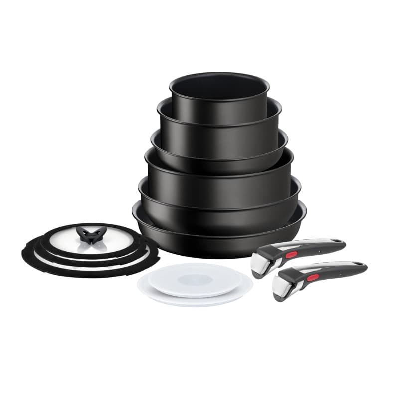 Batterie de Cuisine Tefal Ingenio 13 Pièces avec Poignées Amovibles