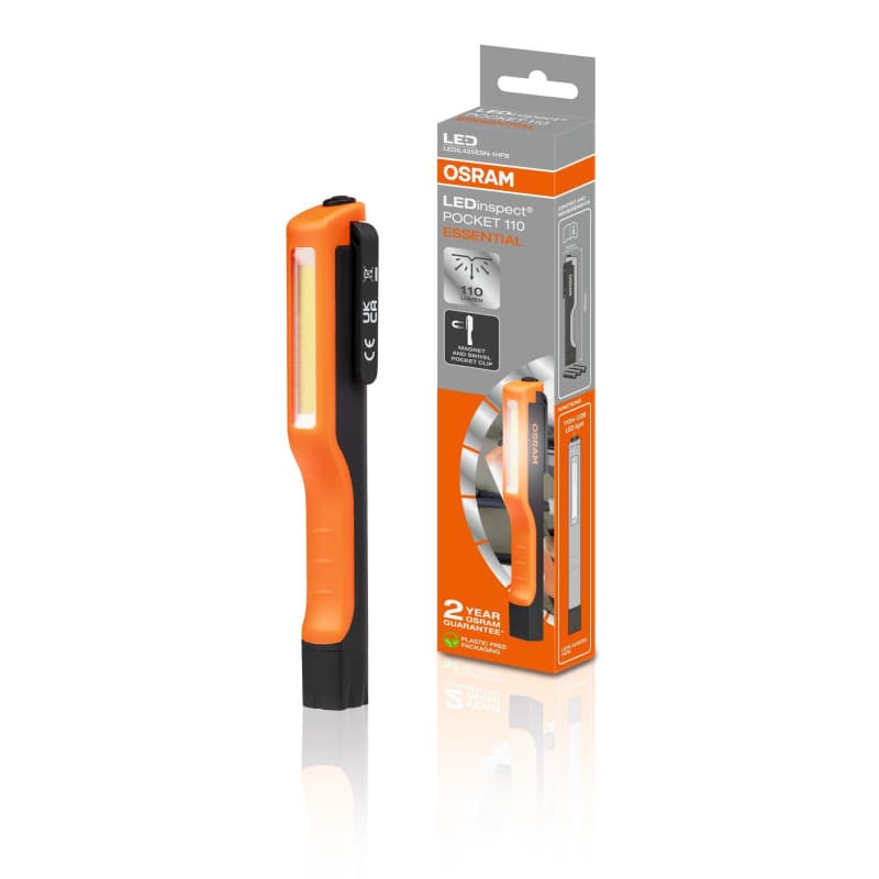 Lampe de poche OSRAM LEDinspect POCKET 110 - Éclairage puissant et compact