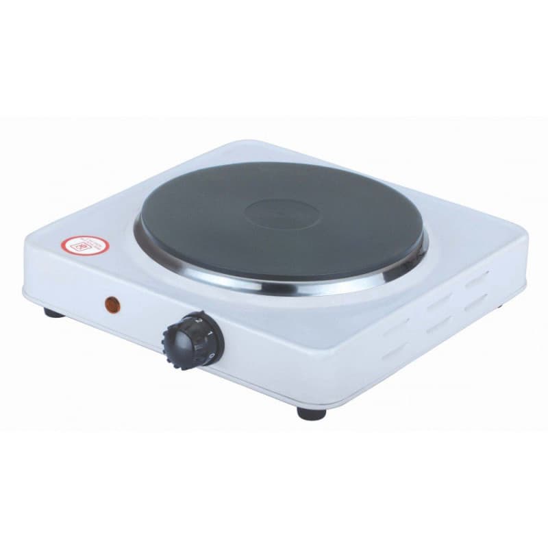 Cuisinière Électrique Portable LEOFLA 1500W en Fonte pour Camping