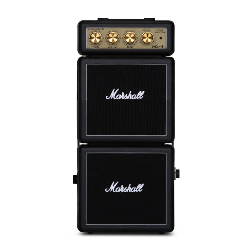 Amplificateur Marshall MS4 Mini Noir - Micro Stack Portable 2W