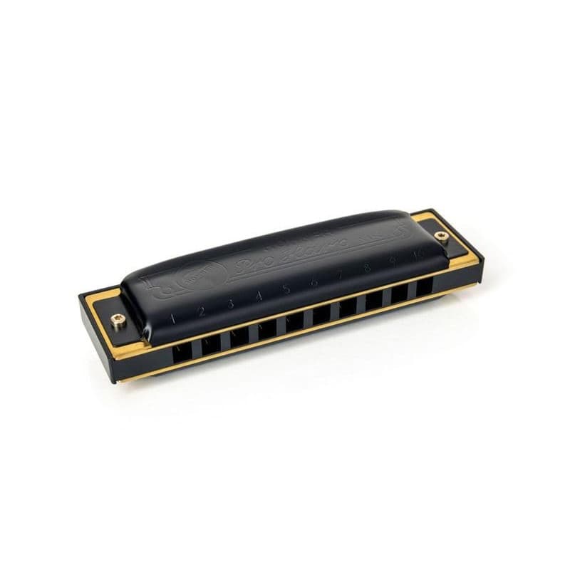 Hohner Pro Harp Harmonica en La Majeur - Son Puissant et Design Élégant