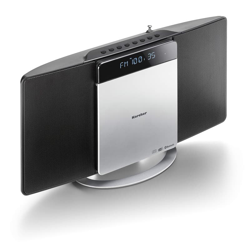Chaîne Hi-Fi Karcher MC 6580D avec Bluetooth et Lecteur CD - Noir