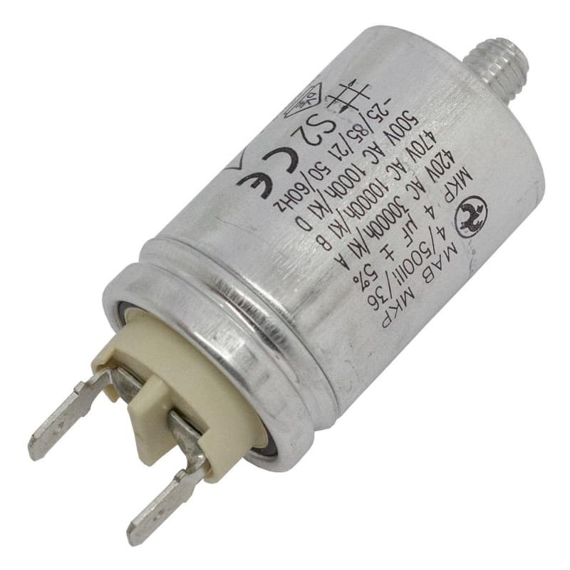 Condensateur de démarrage Lumonic Hydra MKP-500 4µF 470V avec fiche 6,3x0,8mm