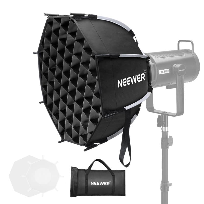 Boîte à lumière octogonale NEEWER 45 cm avec diffuseurs pour photographie