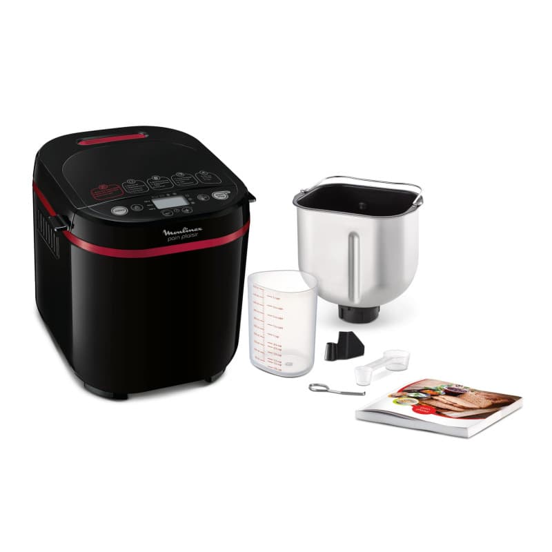 Moulinex Pain Plaisir - Machine à Pain 1 Kg avec 17 Programmes et Départ Différé
