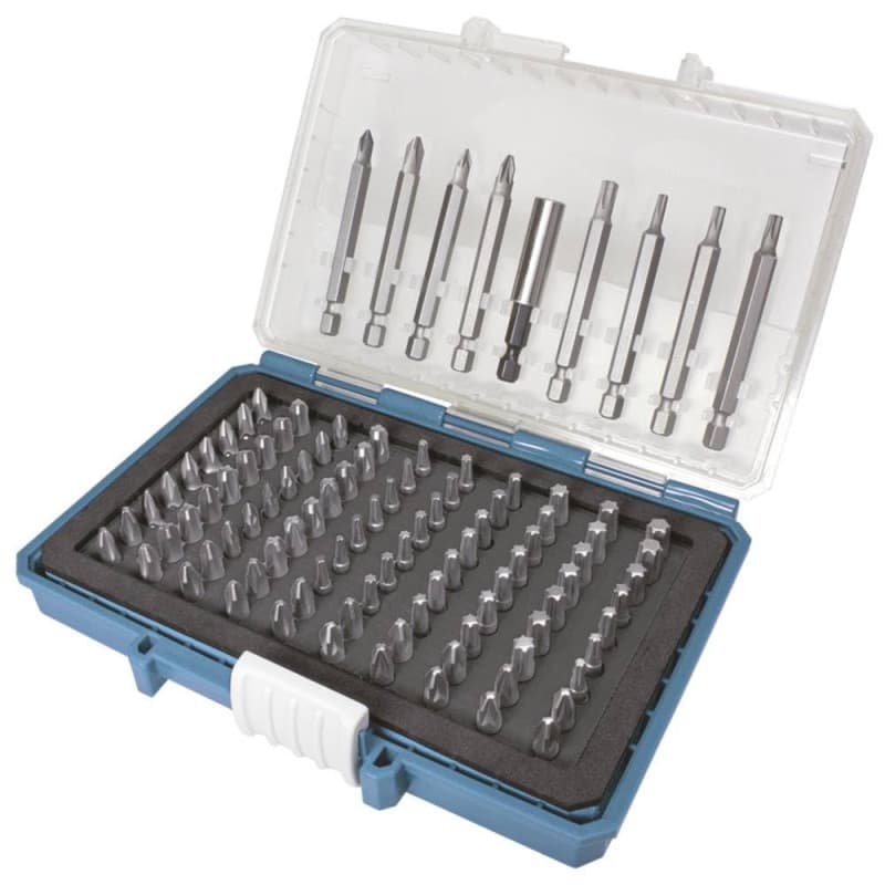Coffret complet d'embouts pour perceuse et visseuse - 99 pièces Makita P-81050