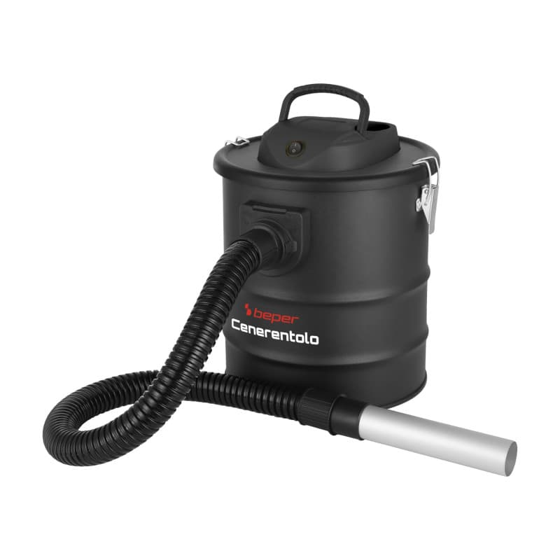 Aspirateur à Cendres Professionnel BEPER 800W avec Filtre Hepa et Fonction Souffleur