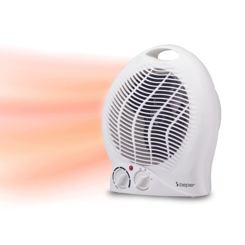 Radiateur Soufflant Électrique Compact BEPER avec Thermostat et Ventilation