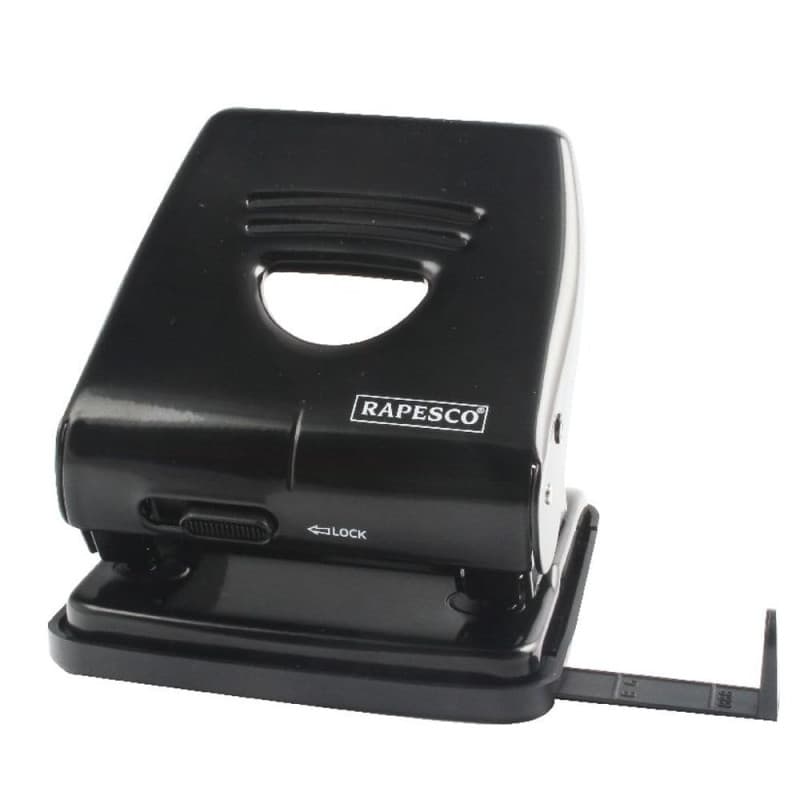 Perforatrice Rapesco Retro 88 Noir - Capacité 35 Feuilles