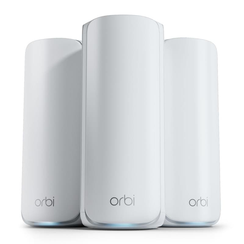Système Mesh WiFi 7 NETGEAR Orbi RBE773 - Pack de 3, jusqu'à 11 Gbps