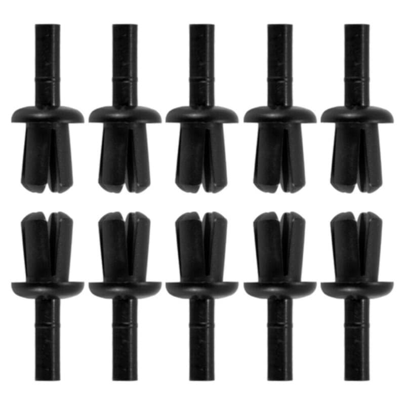 Kit de 10 Rivets en Plastique pour Fixation de Pare-chocs - Cyclingcolors