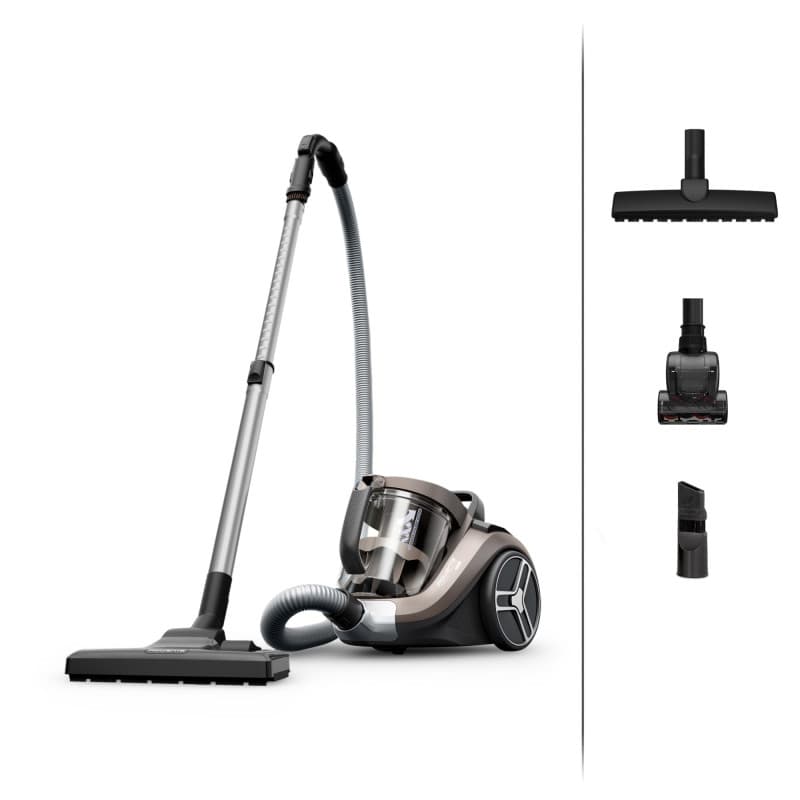 Aspirateur Compact Power Rowenta avec Sac - 900W, Haute Filtration, 3L