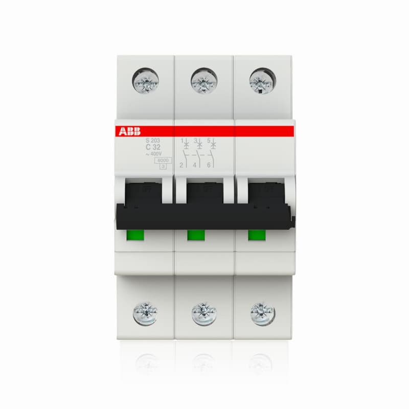 Composant de Commande 3 Pôles ABB 2CDS253001R0324 pour Tableau Électrique