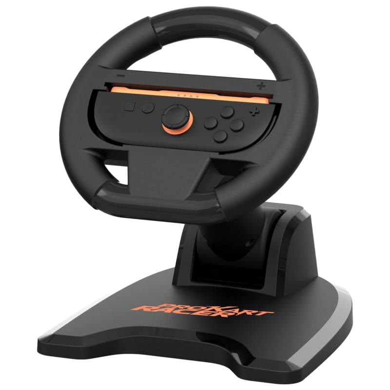 Volant de Course Pro Kart Racer Subsonic pour Nintendo Switch - Noir