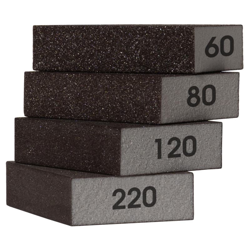 Lot de 4 Blocs de Ponçage Humides et Secs - Furniture Clinic