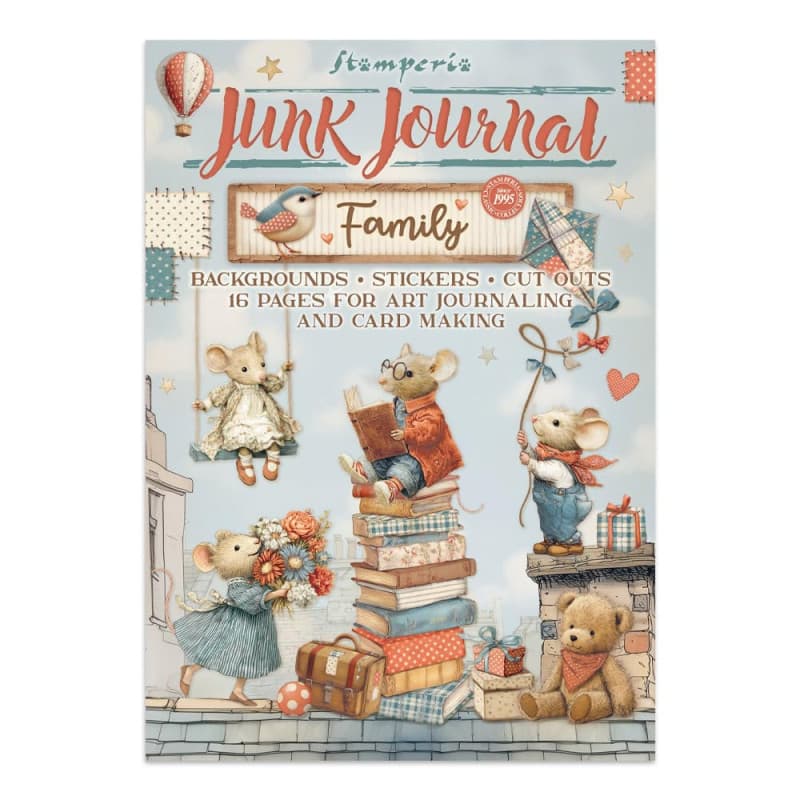 Stamperia Stickers et Découpes pour Scrapbooking - Idéal pour Journaux et Créations Manuelles
