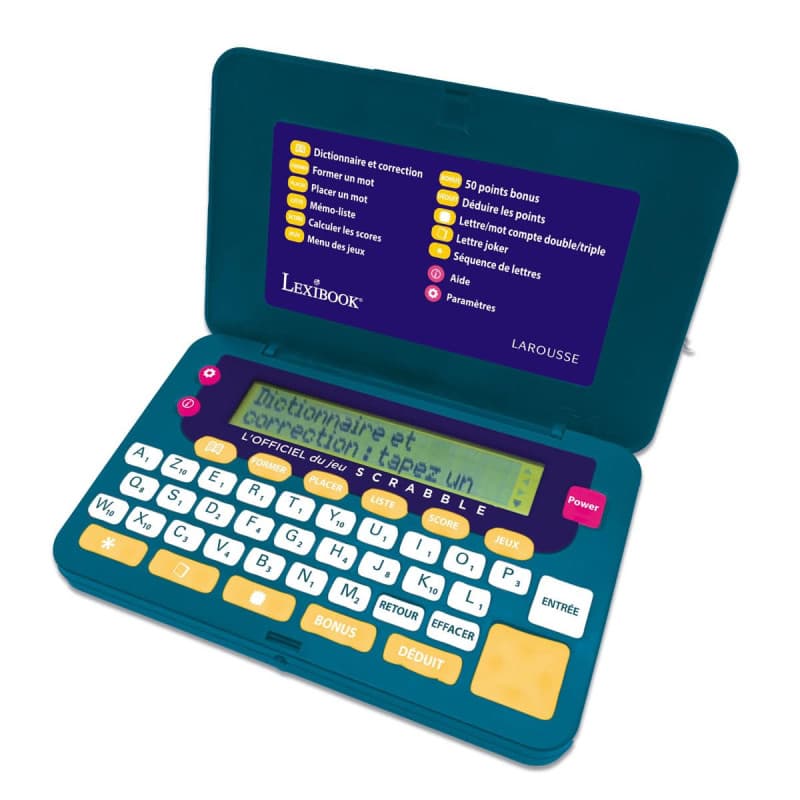 Dictionnaire Électronique Officiel du Scrabble Lexibook - Ergonomique et Pratique