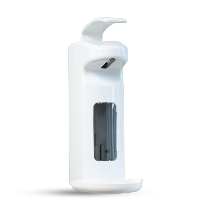 Distributeur de Savon Manuel Hygiene365 - Système à Levier Blanc