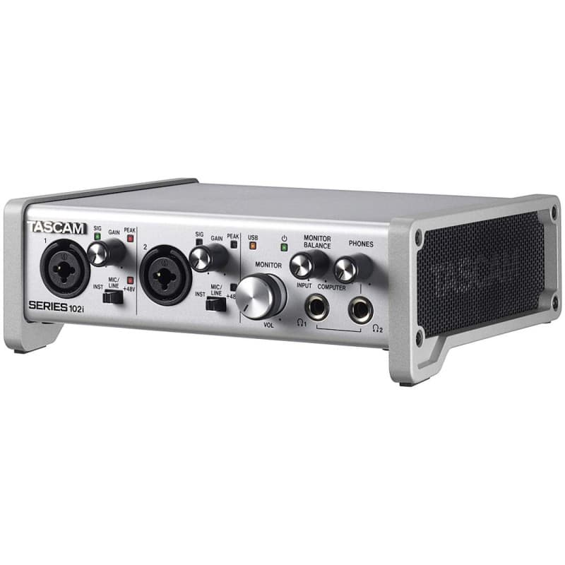 Interface Audio/MIDI Tascam SERIES 102i pour Musiciens et Studios