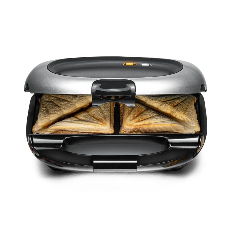 Appareil à Croque-Monsieur Rommelsbacher ST 1000 - Pour Sandwichs XL avec Revêtement Antiadhésif