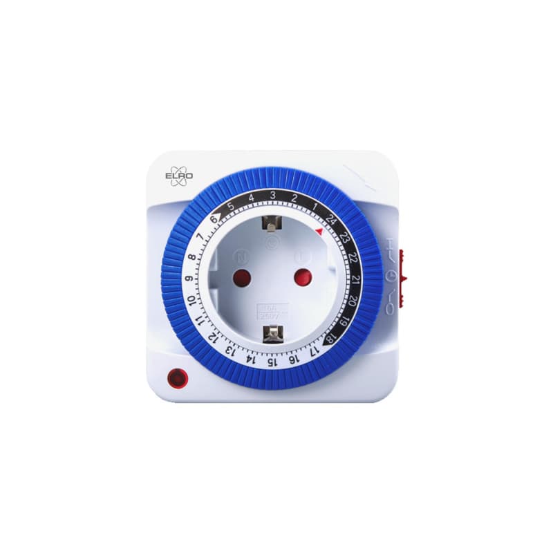 Minuteur Mécanique ELRO TI1000 - Programmateur Compact pour Appareils Électriques