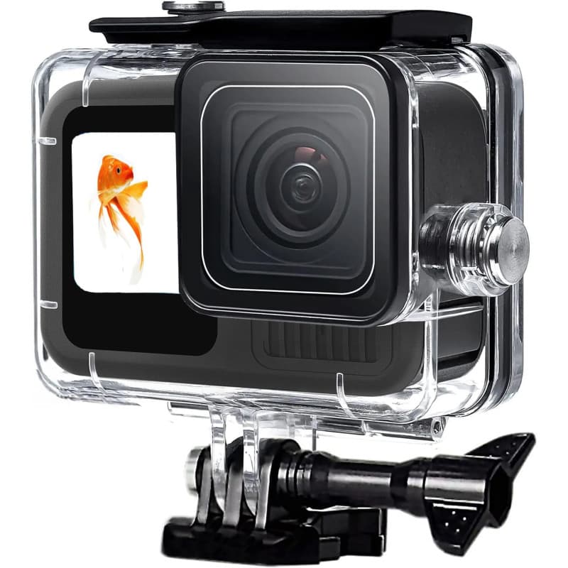 Boîtier Étanche pour GoPro Hero 9/10/11/12/13 - Résistant à l'Eau jusqu'à 60m