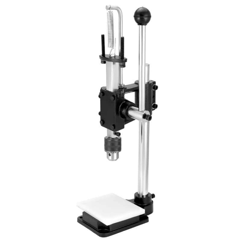 Machine de Gaufrage et Poinçonnage QWORK pour Cuir avec Mandrin 12,7 mm