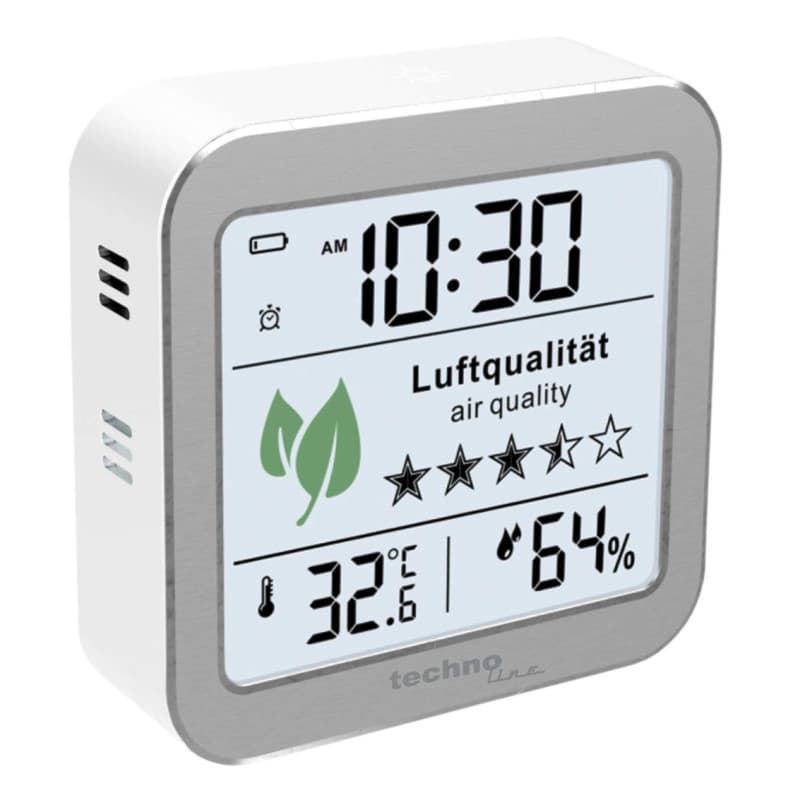 Moniteur de Qualité de l'Air WL1020 - Analyse Température et Humidité