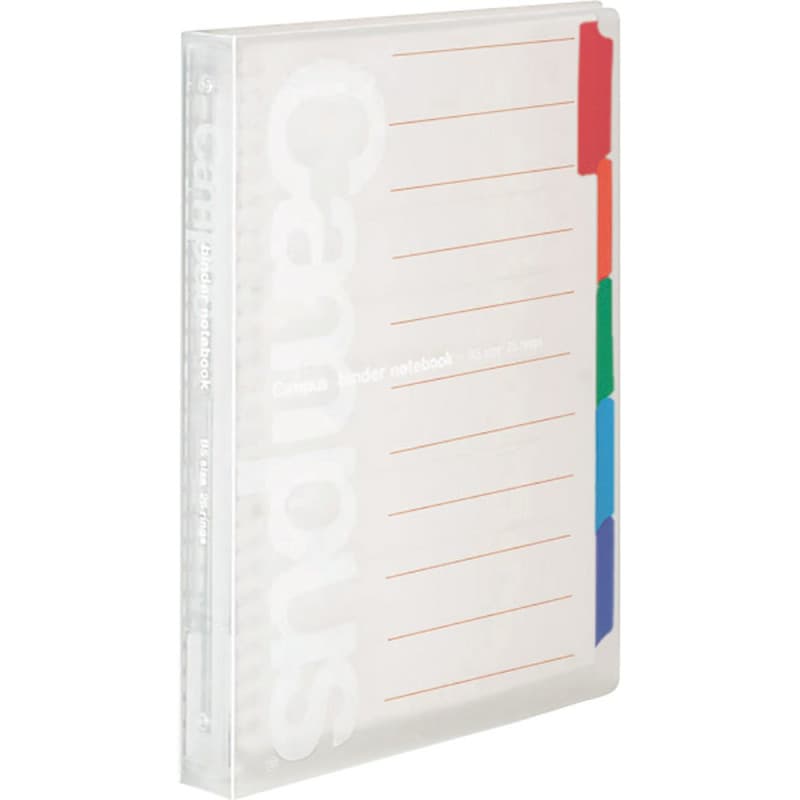 Classeur B5 Transparent KOKUYO avec 26 Anneaux - Capacité 100 Feuilles