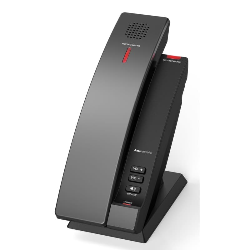 Snom HD101 Téléphone Fixe Sans Fil pour Hôtellerie - DECT avec Indicateur d'Appel