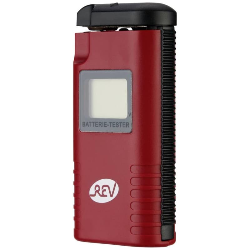 Testeur de Batterie Compact REV avec Écran LCD - Pour Piles AAA, AA, C, D et 9V
