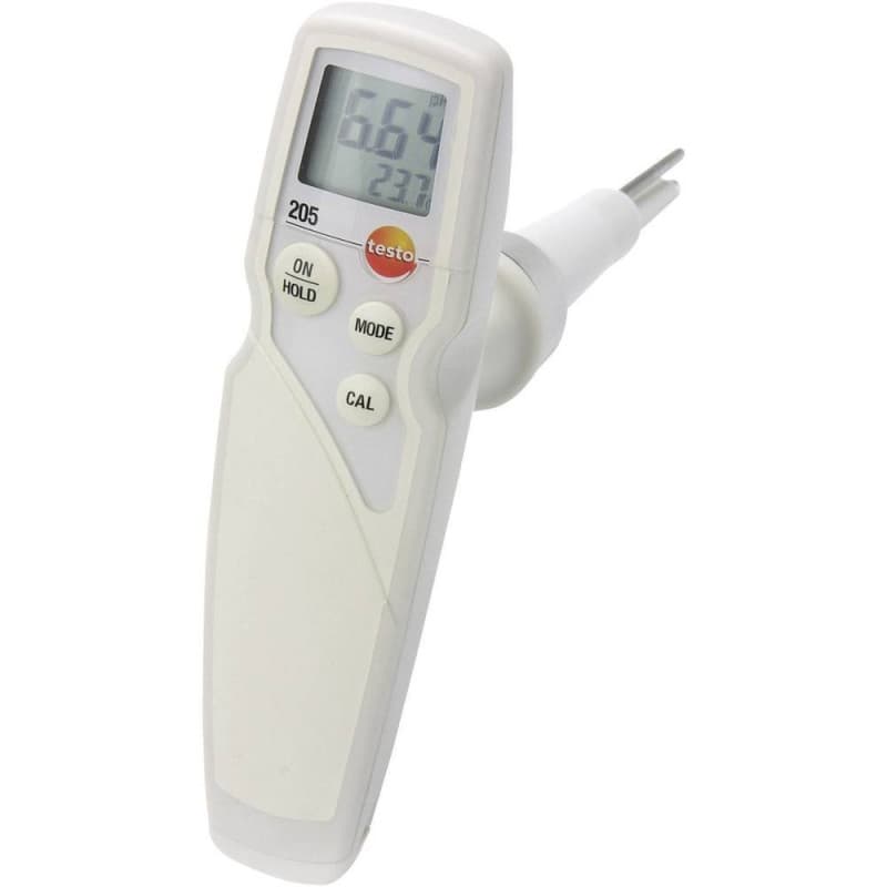Testo 205 - pH-mètre pour aliments avec mesure de température