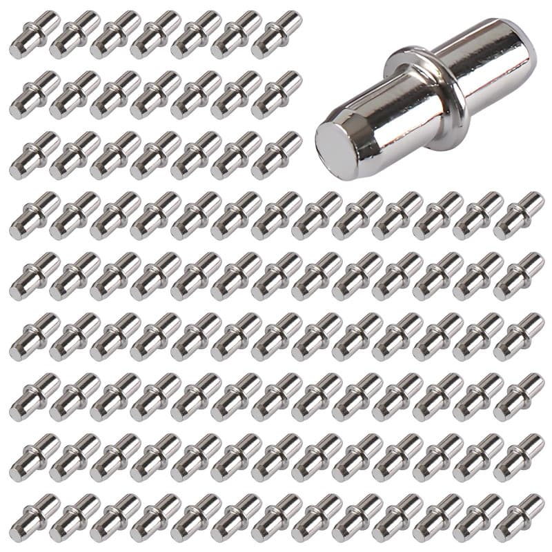 Lot de 100 Taquets d'Étagère E-Raida - Supports Modernes pour Placards