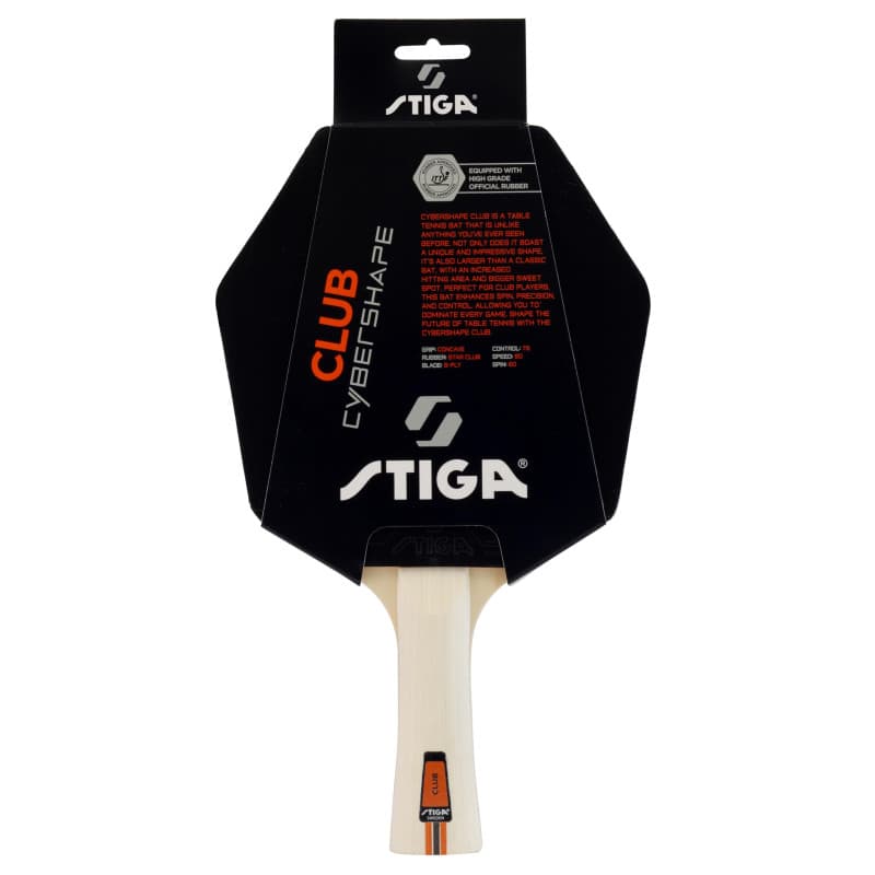 Raquette de Tennis de Table STIGA Club Cybershape pour Débutants