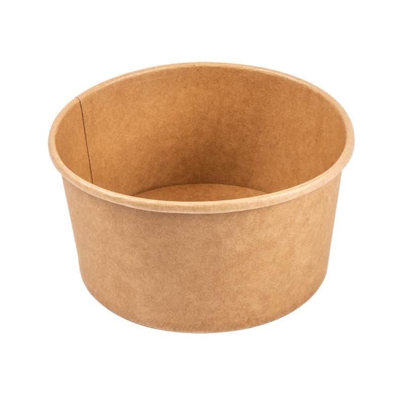 García de Pou - Saladiers en Carton 1000 ml - 50 Unités Naturel Kraft