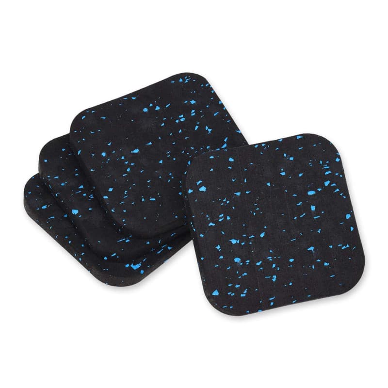 Lot de 4 Tapis en Caoutchouc Antidérapants pour Tapis de Course