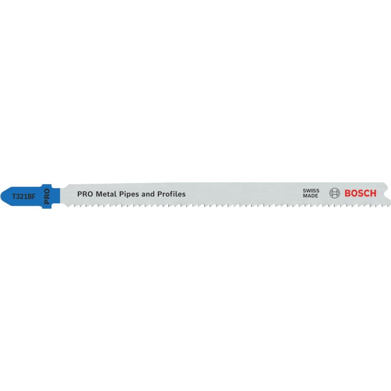 Lame de Scie Sauteuse Bosch PRO Metal T321BF pour Tuyaux et Profilés
