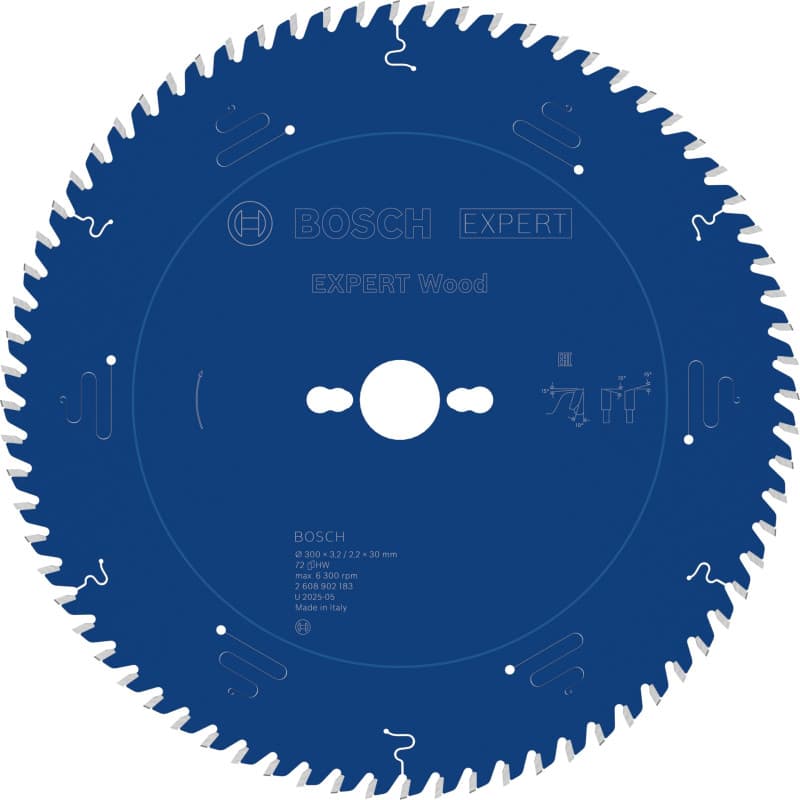Lame de Scie Circulaire Bosch EXPERT Wood pour Scies Stationnaires