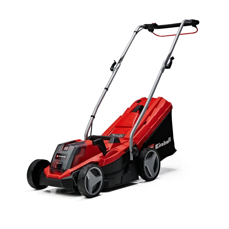 Tondeuse à Gazon Sans Fil Einhell GE-CM 18/33 Li avec Batterie 4,0 Ah