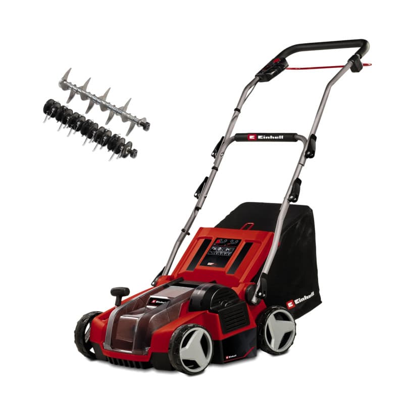 Scarificateur-aérateur sans fil Einhell GE-SA 36/35 Li-Solo - 3-en-1 pour un gazon parfait