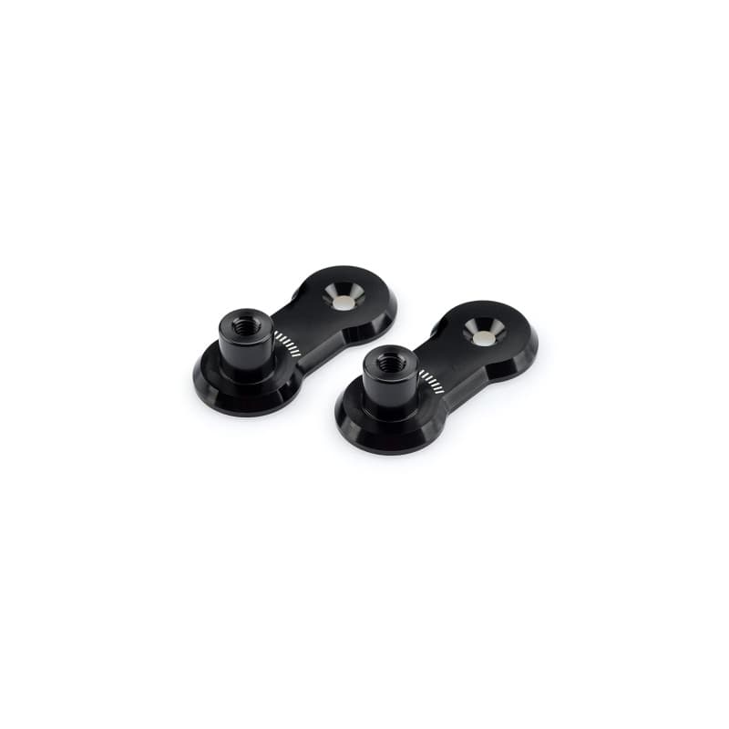 Pattes de Déport Réglables Puig 40mm pour Repose Pieds Noir