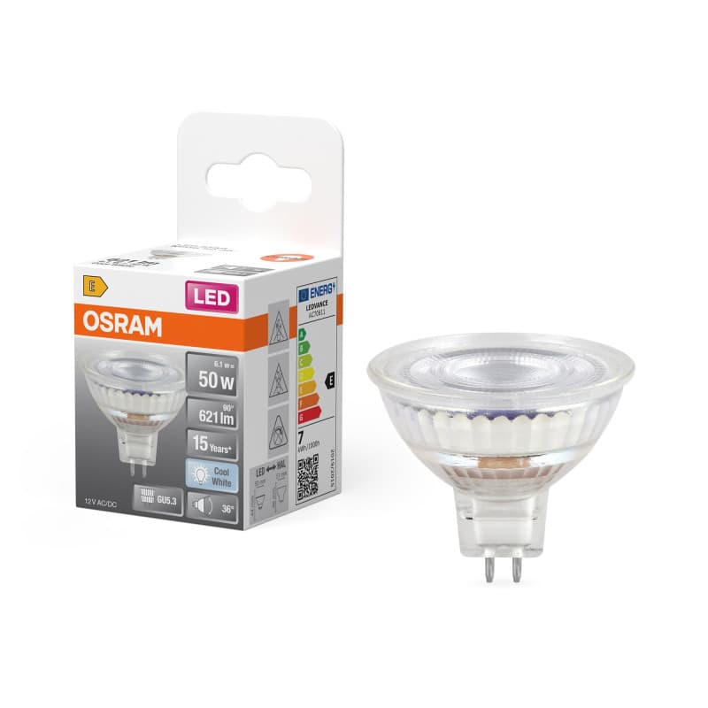 Ampoule LED Osram Spot Star MR16 6,1 W - Blanc Neutre 4000 K