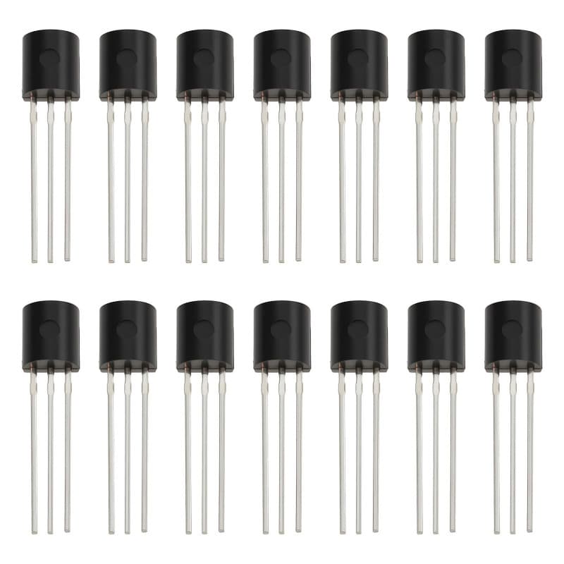 Lot de 50 Transistors NPN BC546B - Basse Puissance pour Projets Électroniques