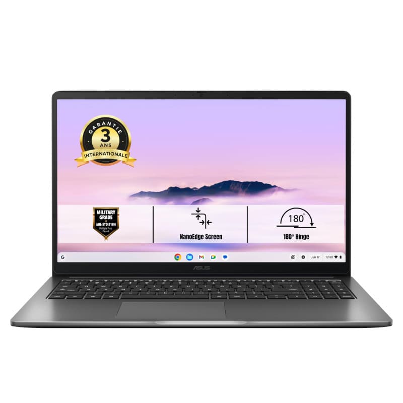 ASUS Chromebook 15.6" FHD - Intel Celeron N4500, 8GB RAM, 128GB eMMC