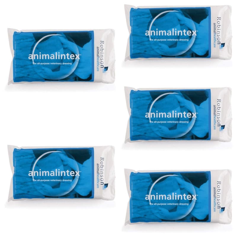 Animalintex - Lot de 5 Pansements Polyvalents pour Plaies et Sabots