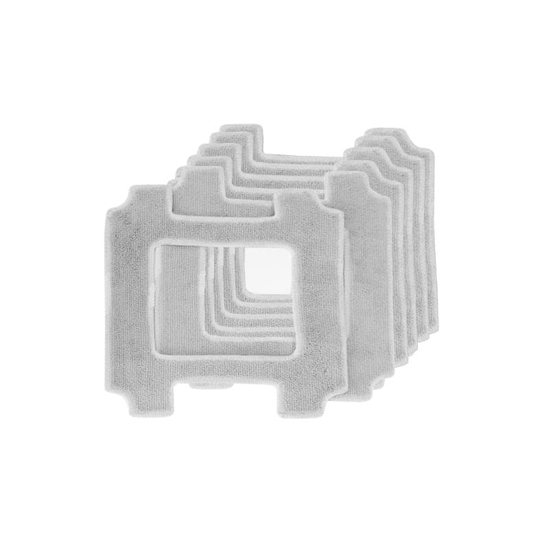 Lingettes de Rechange Lifenaxx pour Robot Laveur de Vitres LX-047 - 6 pièces en Microfibre